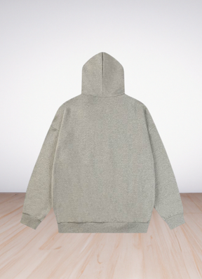 Logo graphic-print hoodie