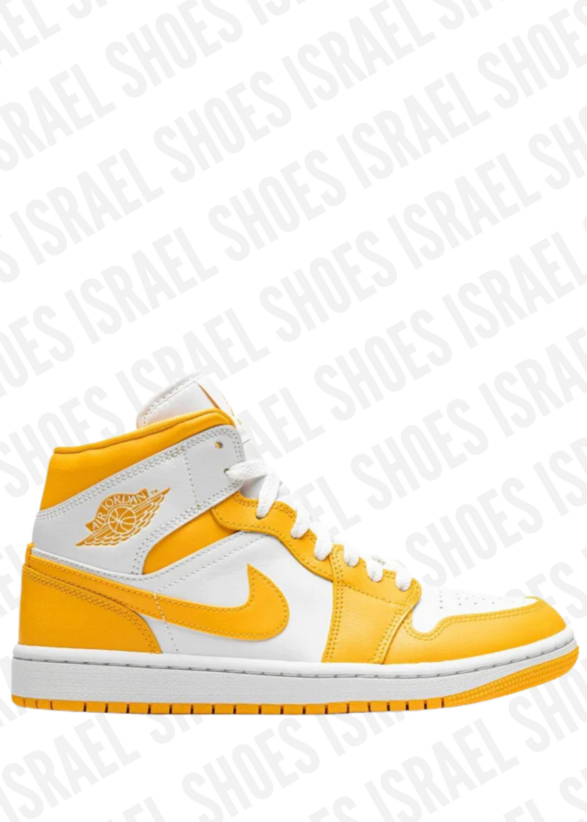 Jordan 1 Mid sneakers "White / University Gold"