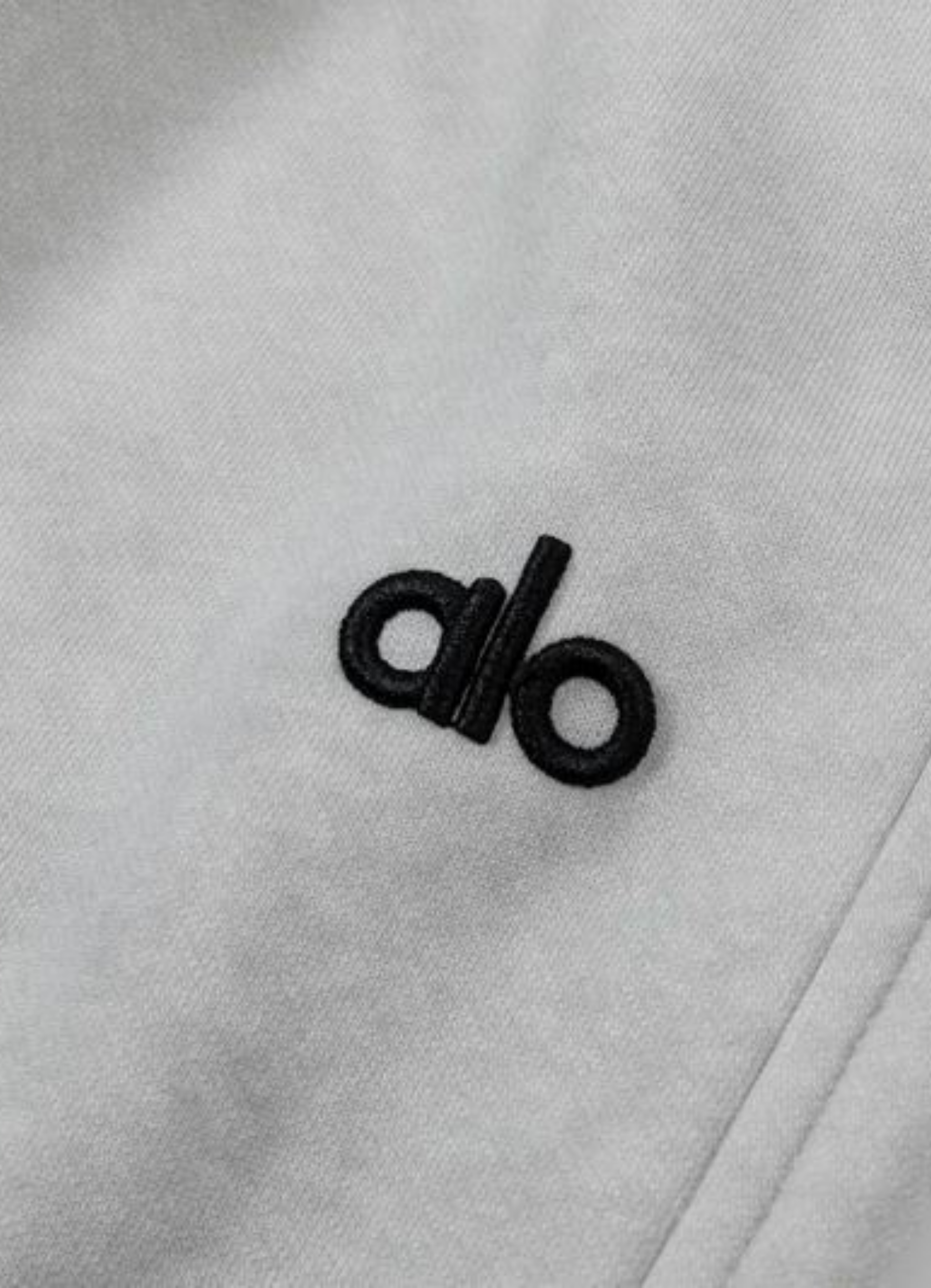 Logo embroider long pants