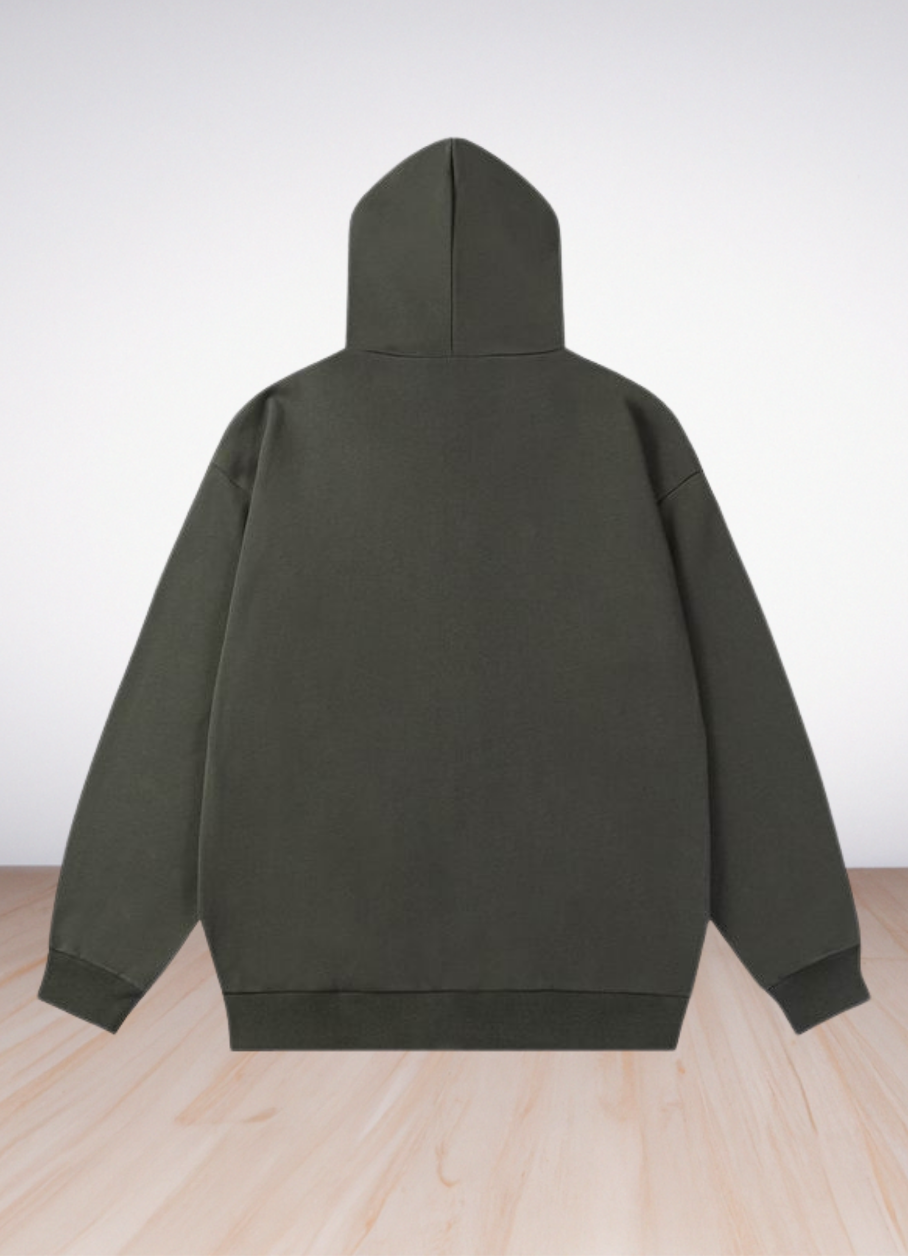 Logo graphic-print hoodie