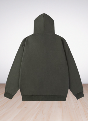 Logo graphic-print hoodie