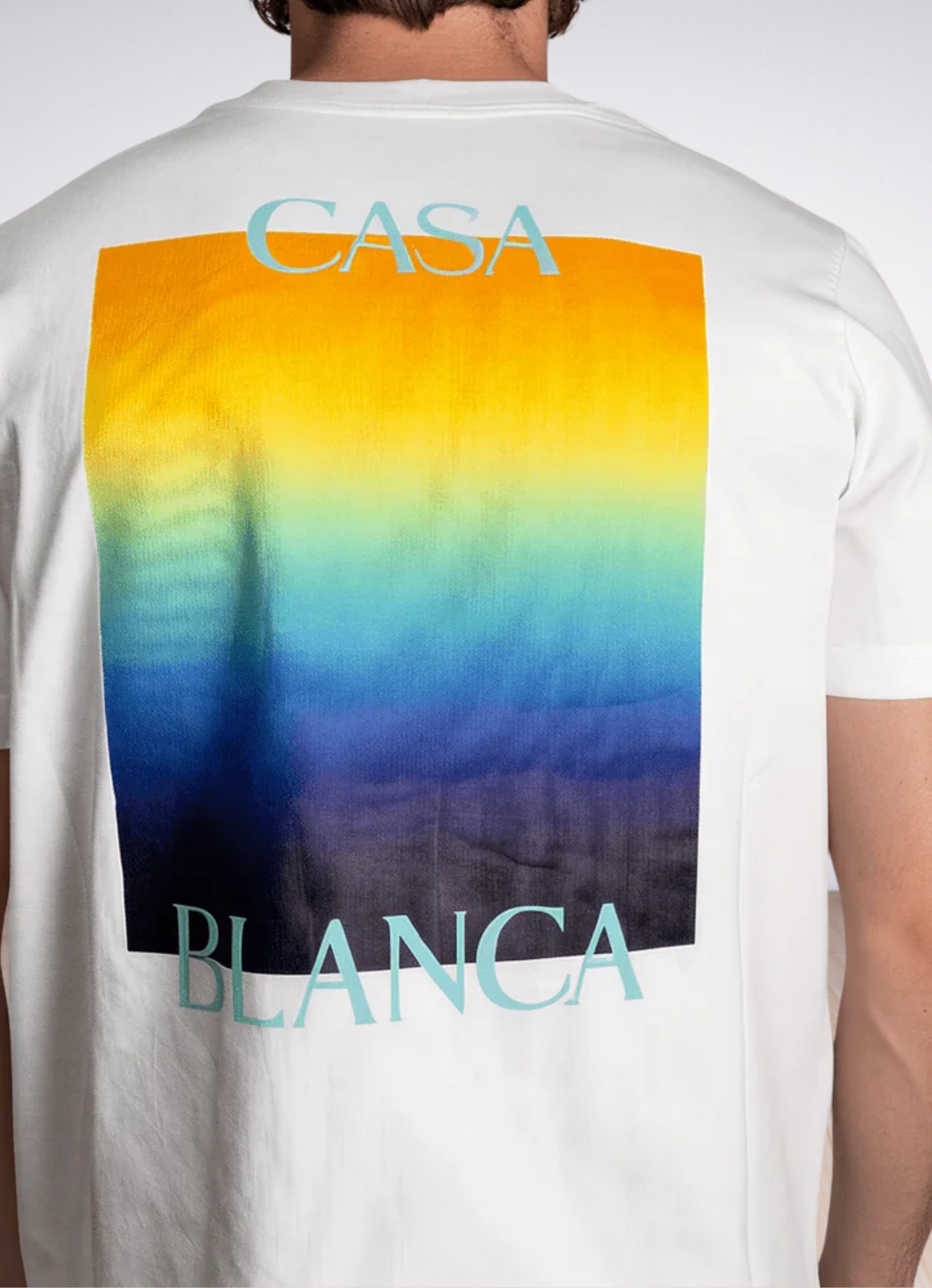 Gradient Square Logo Short Sleeve