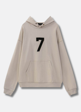 Logo graphic-print hoodie