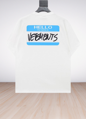 logo-print cotton T-shirt White