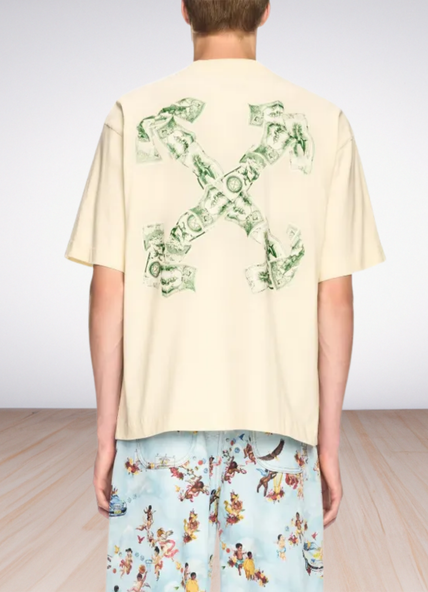 Cash Arrow SkateTee חולצת כותנה עם לוגו