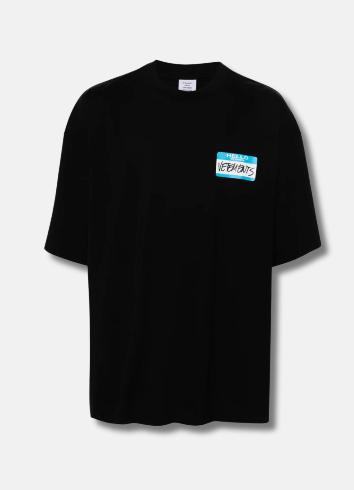 logo-print cotton T-shirt Black