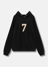 Logo graphic-print hoodie