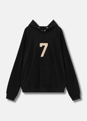 Logo graphic-print hoodie