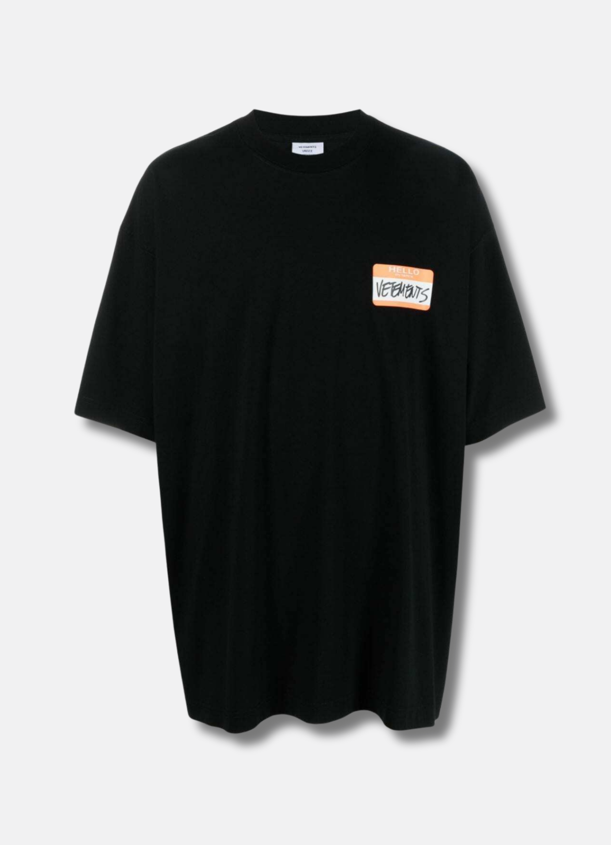 logo-print cotton T-shirt Black