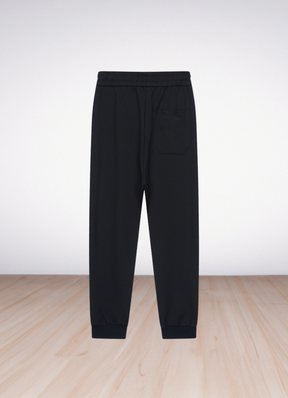 Logo print long pants