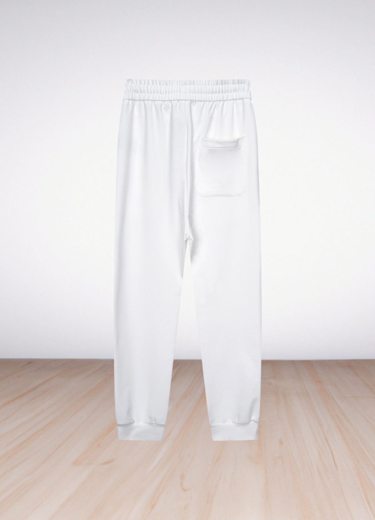 Logo print long pants